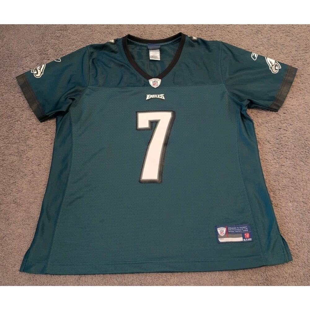 Reebok Philadelphia Eagles Michael Vick Green Jersey Women's Large